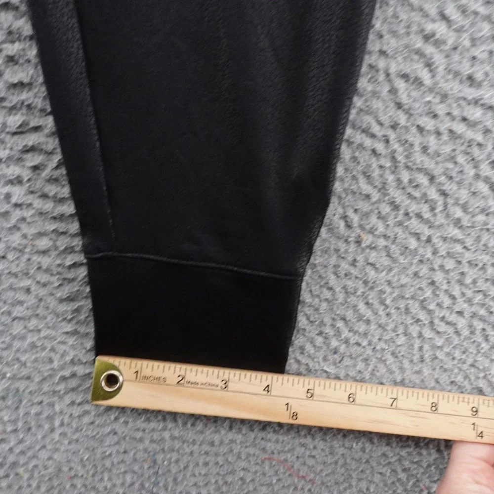 X by Gottex Studio Womens Black Faux Leather Joggers Ankle Zip Pants XS GM8011L - Picture 12 of 13